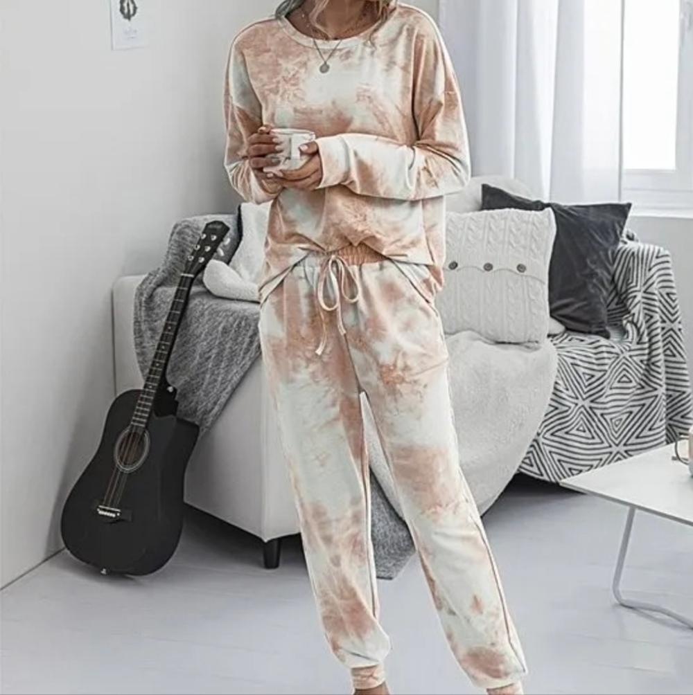 Salmon Loungewear Set